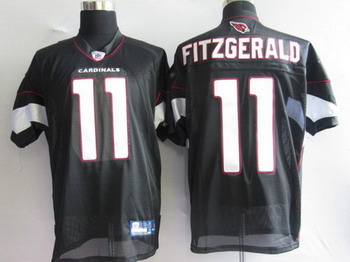 Arizona Cardicals 11 Larry Fitzgerald black Jerseys