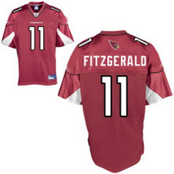 Cheap Arizona Cardinals 11 Larry Fitzgerald red Jersey For Sale