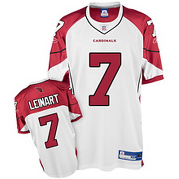 Cheap Arizona Cardinals 7 Matt Leinart White Jersey For Sale