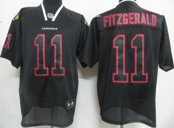 Cheap Arizona Cardicals 11 Larry Fitzgerald Black Field Shadow Premier Jerseys For Sale
