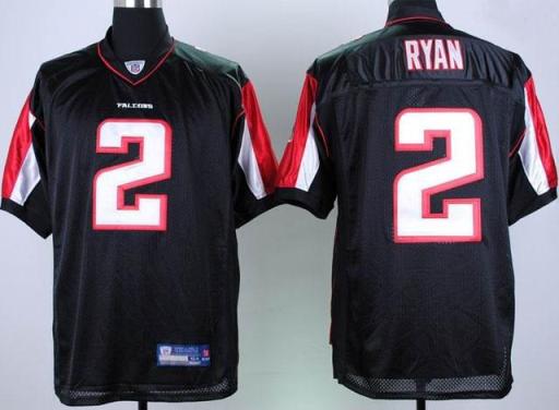 Cheap Atlanta Falcons 2 Matt Ryan Black NFL Jersey For Sale