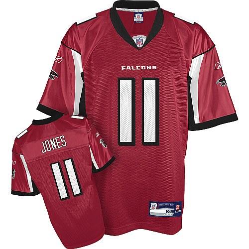 Cheap Atlanta Falcons 11 Jones Red NFL Jersey For Sale