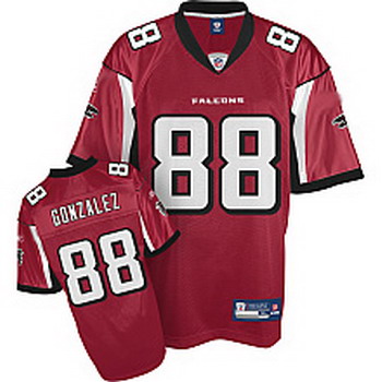 Cheap Atlanta Falcons 88 Tony Gonzalez Team Color Jersey For Sale