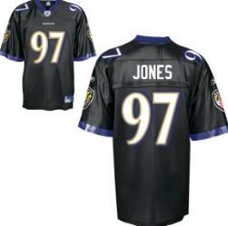 Cheap Baltimore Ravens 97 Arthur Jones Black Jersey For Sale