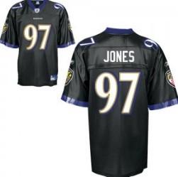 Baltimore Ravens 97 Arthur Jones Black Jersey