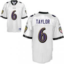 Baltimore Ravens 6 Taylor White NFL Jersey