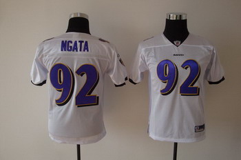 Baltimore Ravens 92 Ngata white Jerseys