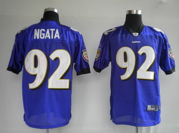 Baltimore Ravens 92 Ngata Purple Jerseys