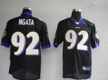 Cheap Baltimore Ravens 92 Ngata black Jerseys For Sale