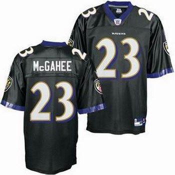 Baltimore Ravens 23 Willis Mcgahee Authentic black Jersey