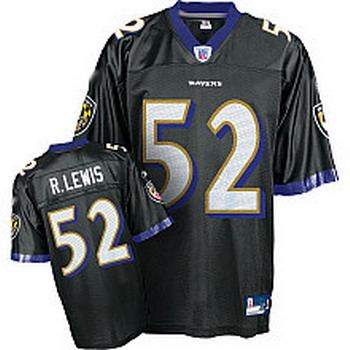 Baltimore Ravens 52 black Ray Lewis Jerseys