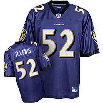 Baltimore Ravens 52 amethyst Ray Lewis jerseys