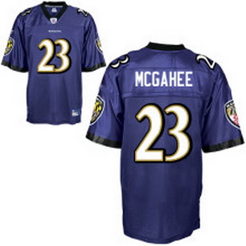 Baltimore Ravens 23 W.McGahee Purple Jersey