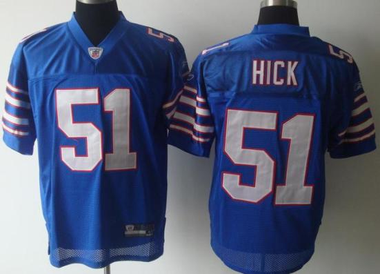 Buffalo Bills 51 Hick Blue NFL Jersey
