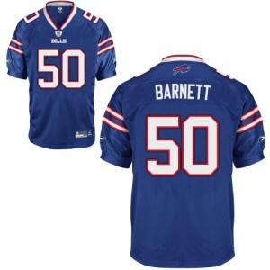 Cheap Buffalo Bills 50 Barnett Blue NFL Jersey For Sale
