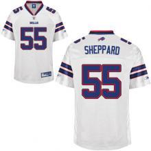 Cheap Buffalo Bills 55 Kelvin Sheppard White NFL Jerseys For Sale