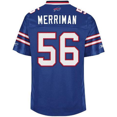 Cheap Buffalo Bills 56 Shawn Merriman Blue NFL Jersey For Sale