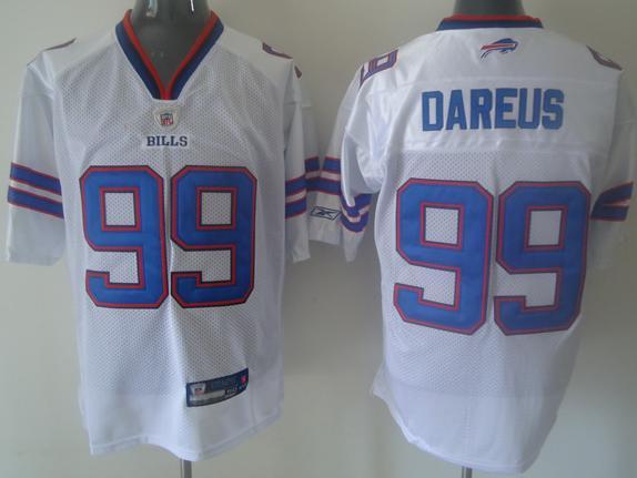 Cheap Buffalo Bills 99 Marcell Dareus White Jersey For Sale