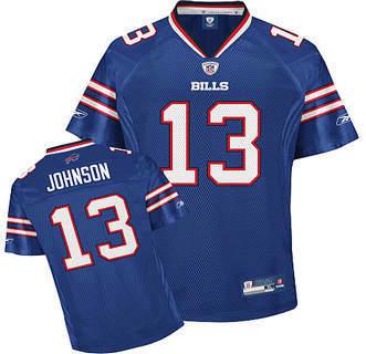 Buffalo Bills 13 Steve Johnson Blue Jersey