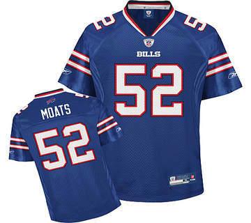 Buffalo Bills 52 Arthur Moats Blue Jersey