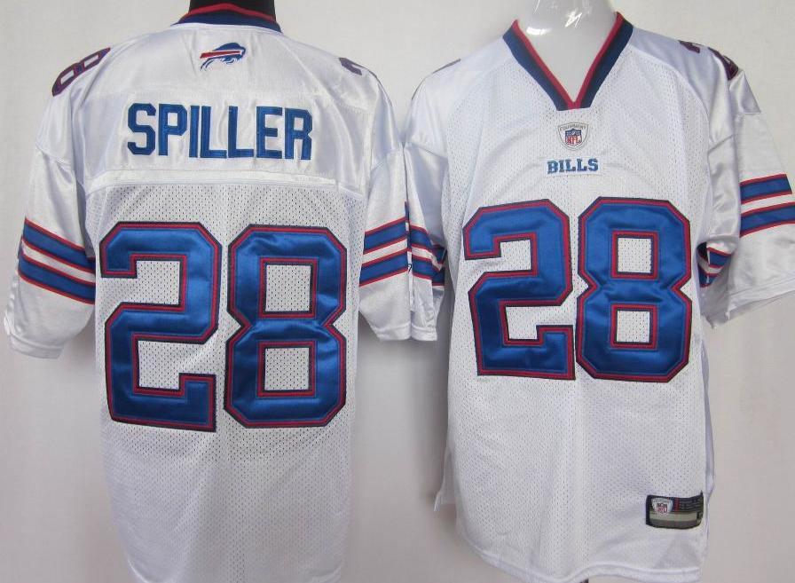 Buffalo Bills 28 Spiller 2011 White Jersey