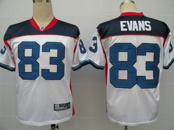 Buffalo Bills 83 Lee Evans White Jerseys