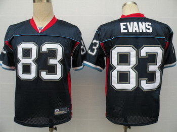 Buffalo Bills 83 Lee Evans Black Jerseys
