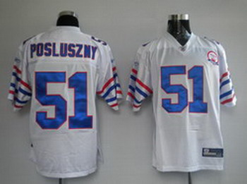 Cheap Jerseys Buffalo Bills 51 Paul Posluszny white 50th Anniversary For Sale