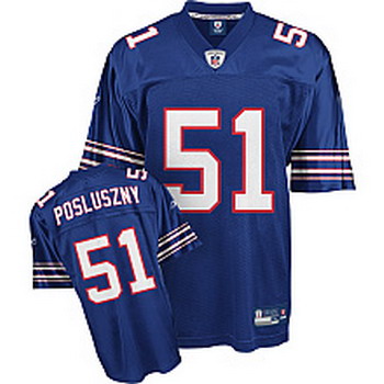 Buffalo Bills 51 Paul Posluszny Lynch blue