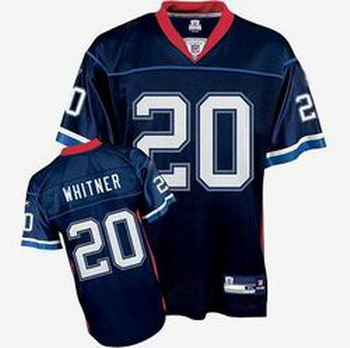 Buffalo BILLs 20 Whitner dark blue Jerseys