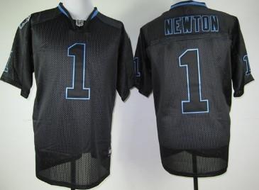 Cheap Carolina Panthers 1 Cam Newton Black Field Shadow Jersey For Sale