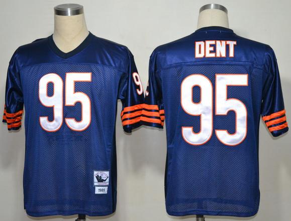 Cheap Chicago Bears 95 Richard Dent Blue Throwback NFL Jerseys For Sale