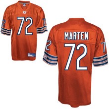 Cheap Chicago Bears 72 James Marten Orange NFL Jerseys For Sale