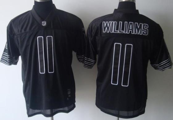 Chicago Bears 11 Roy Williams Black NFL Jerseys