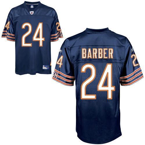 Chicago Bears 24 Marion Barber Blue Jersey