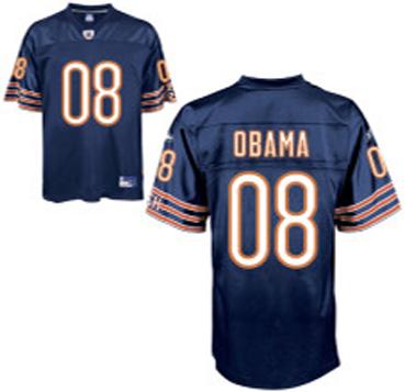 Cheap Chicago Bears 08 0BAMA Blue Jersyes For Sale