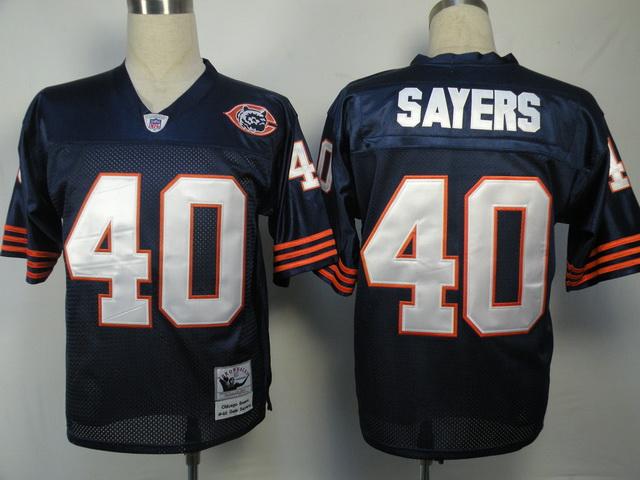 Cheap Chicago Bears 40 Gale Sayers M&N Blue NFL Jersey For Sale