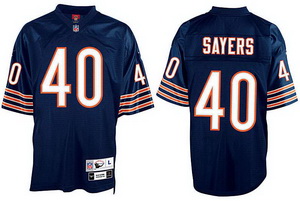 Cheap Gale Sayers Chicago Bears Throwback Football Jersey Small Number For Sale