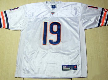 Chicago Bears 19 Devin Aromashodu White Jerseys