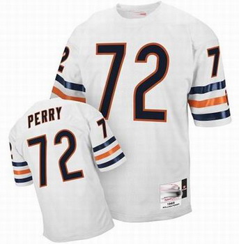 Chicago Bears 72 William Perry Jersey Throwback White