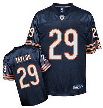 Cheap Chicago Bears 29 Chester Taylor blue Jersey For Sale