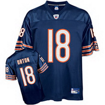 jerseys Chicago Bears 18 Kyle Orton blue Jersey