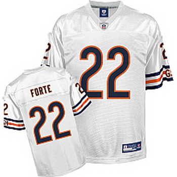Cheap Chicago Bears 22 Matt Forte white Jerseys For Sale