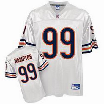 jerseys Chicago Bears 99 HAMPTON white throwback jerseys