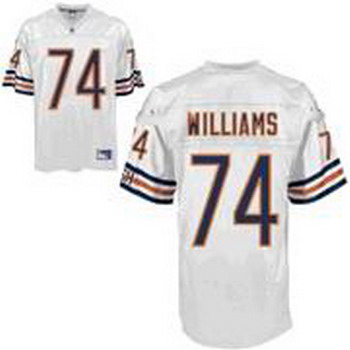 Cheap jerseys Chicago Bears 74 Chris Williams Replica white For Sale