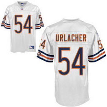 Cheap Chicago Bears 54 Brian Urlacher White Jersey For Sale