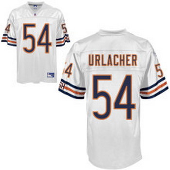 Chicago Bears 54 Brian Urlacher White Jersey