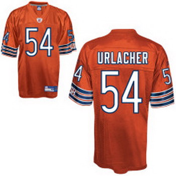 Chicago Bears 54 Brian Urlacher orange Jersey