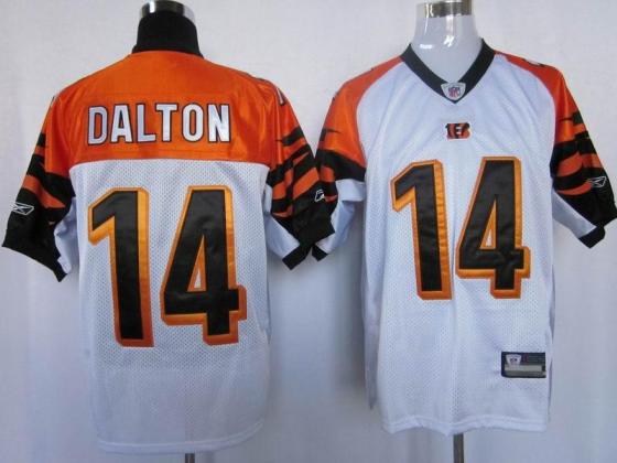 Cincinnati Bengals 14 Andy Dalton White NFL Jerseys
