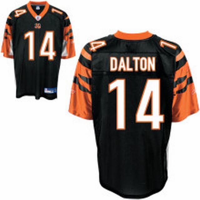 Cheap Cincinnati Bengals 14 Andy Dalton Black NFL Jerseys For Sale